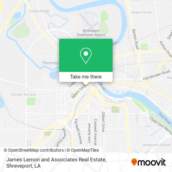 James Lemon and Associates Real Estate map