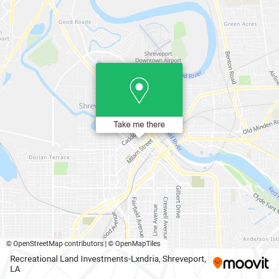Recreational Land Investments-Lxndria map