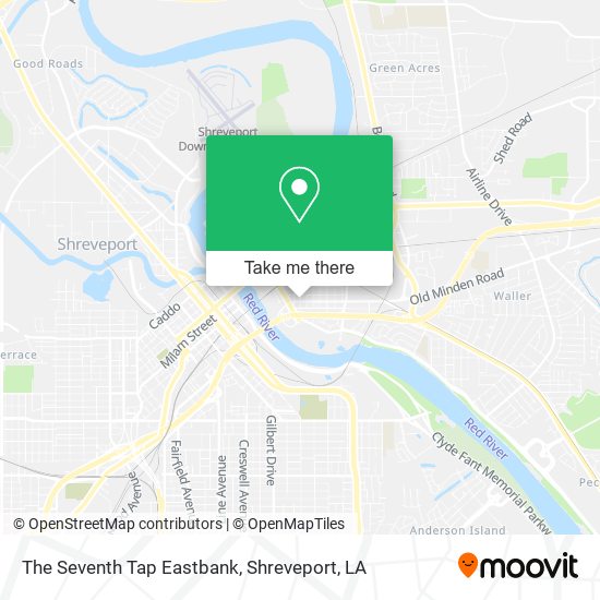The Seventh Tap Eastbank map