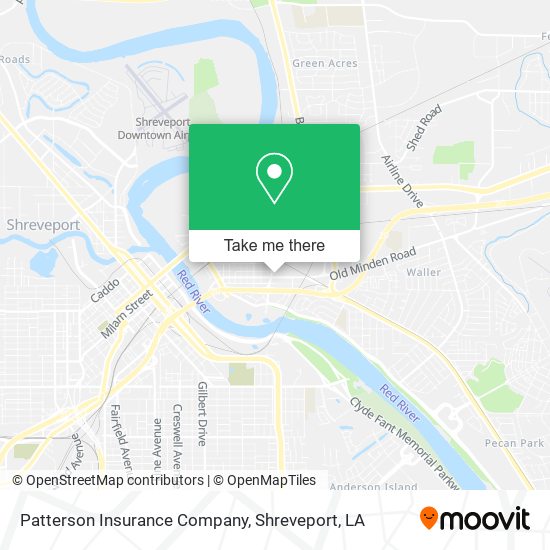 Patterson Insurance Company map