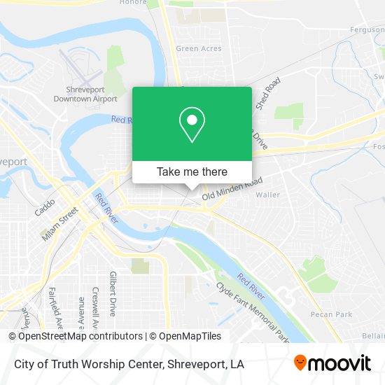 City of Truth Worship Center map