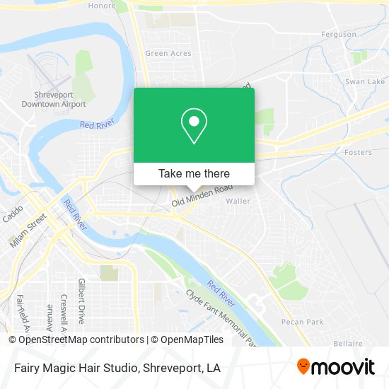 Mapa de Fairy Magic Hair Studio