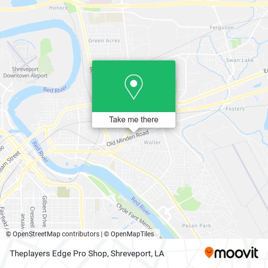 Mapa de Theplayers Edge Pro Shop