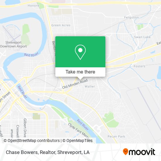 Chase Bowers, Realtor map