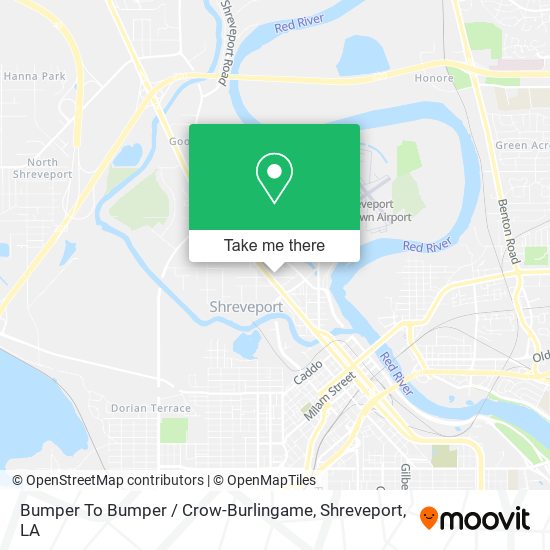 Bumper To Bumper / Crow-Burlingame map