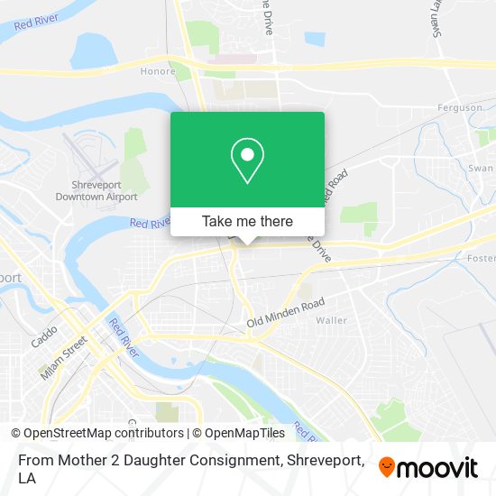 From Mother 2 Daughter Consignment map