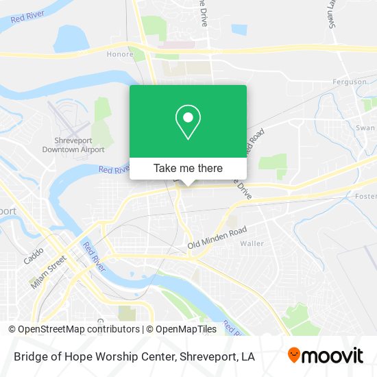 Bridge of Hope Worship Center map