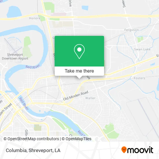 Columbia map
