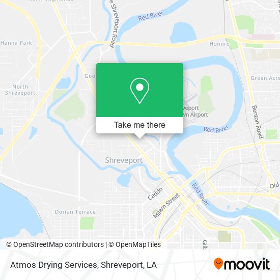 Atmos Drying Services map