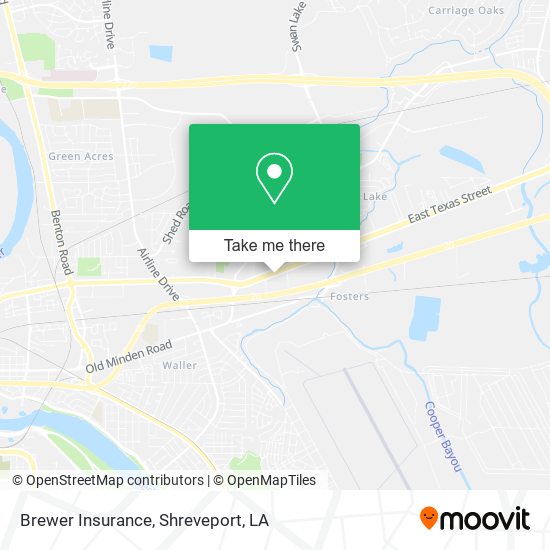 Brewer Insurance map