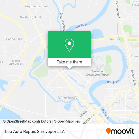 Leo Auto Repair map