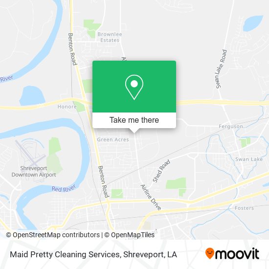 Maid Pretty Cleaning Services map