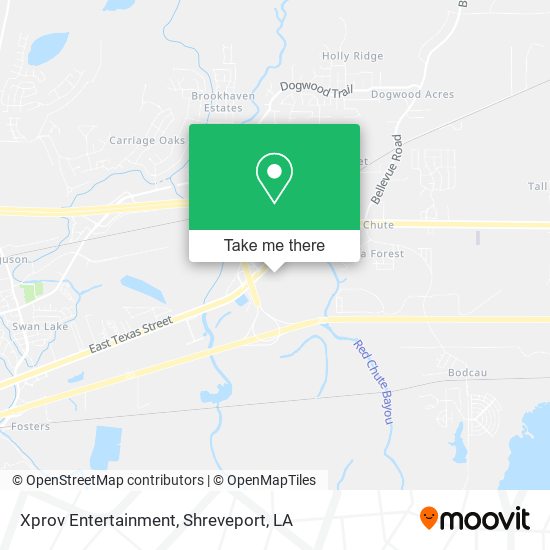 Xprov Entertainment map