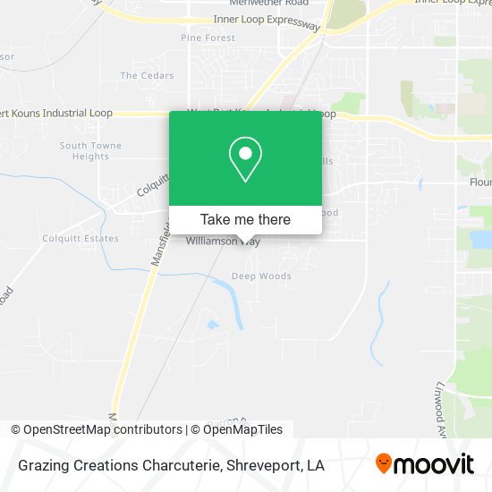 Mapa de Grazing Creations Charcuterie