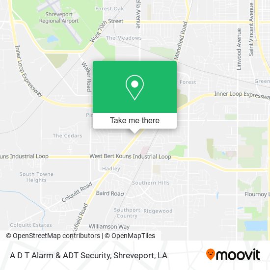 A D T Alarm & ADT Security map