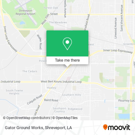 Gator Ground Works map