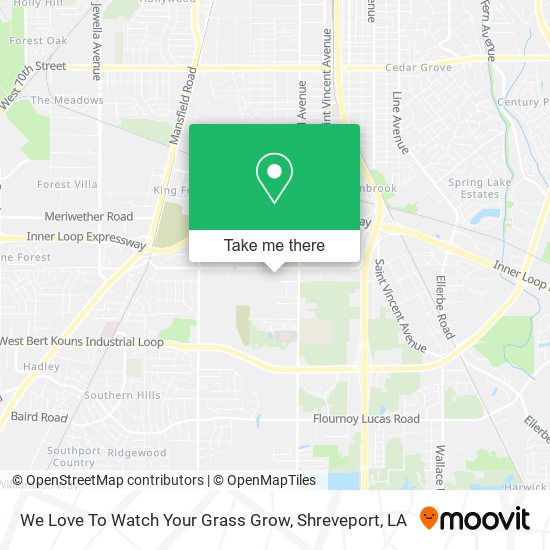 We Love To Watch Your Grass Grow map