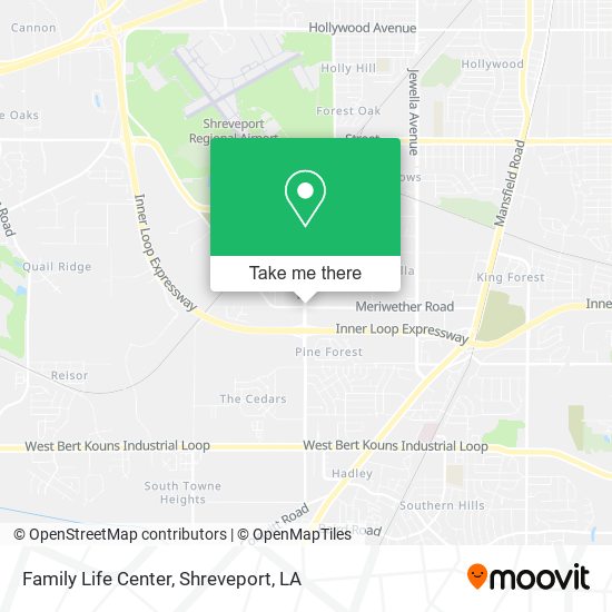 Family Life Center map