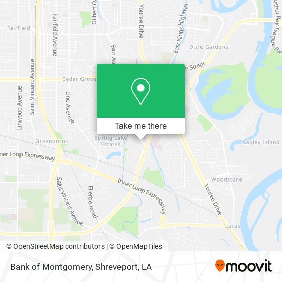 Bank of Montgomery map