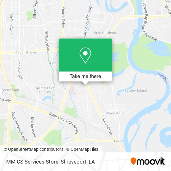 MM CS Services Store map