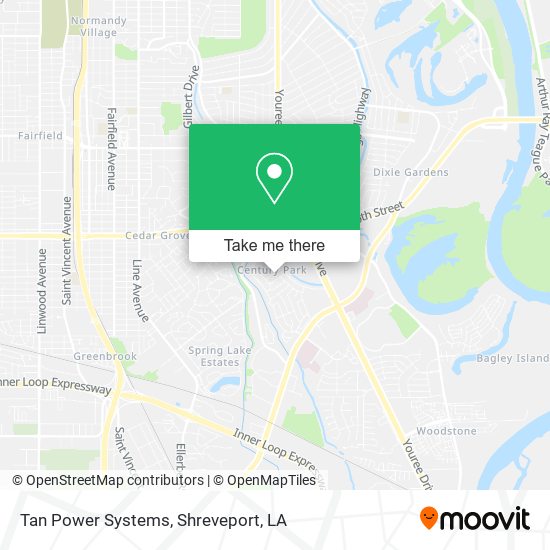 Tan Power Systems map