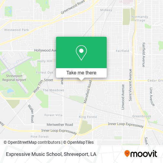 Expressive Music School map