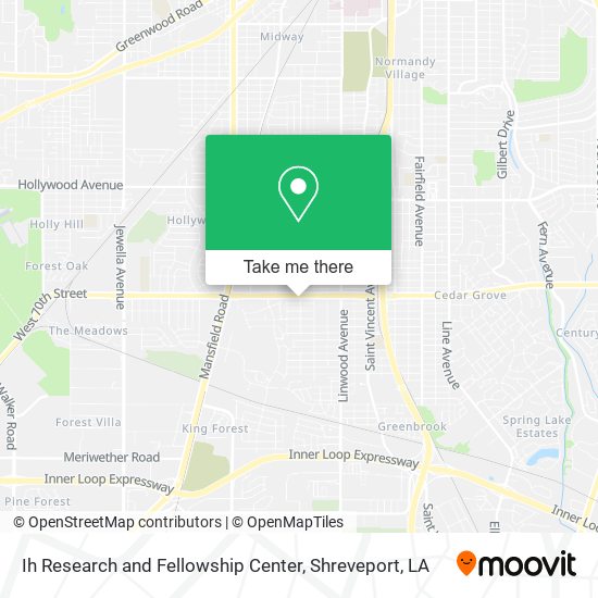 Mapa de Ih Research and Fellowship Center