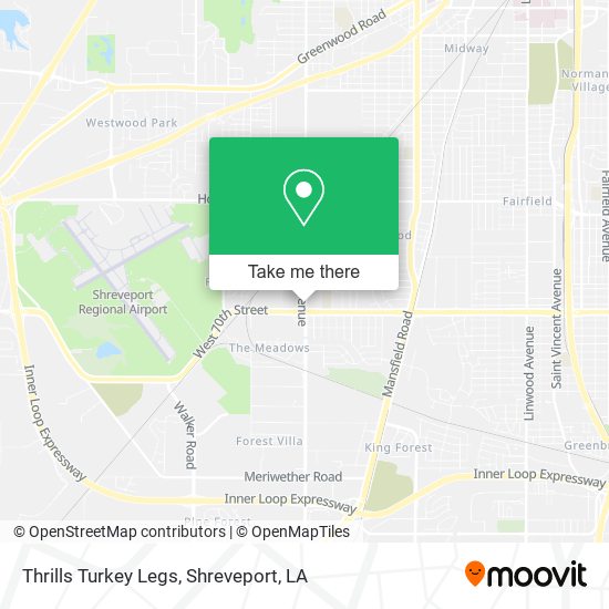 Mapa de Thrills Turkey Legs