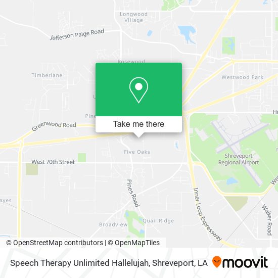 Speech Therapy Unlimited Hallelujah map