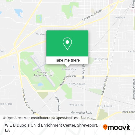 W E B Dubois Child Enrichment Center map