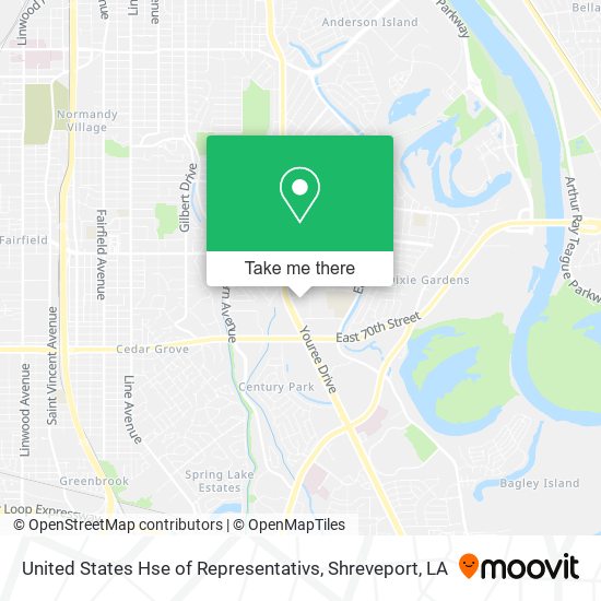 United States Hse of Representativs map