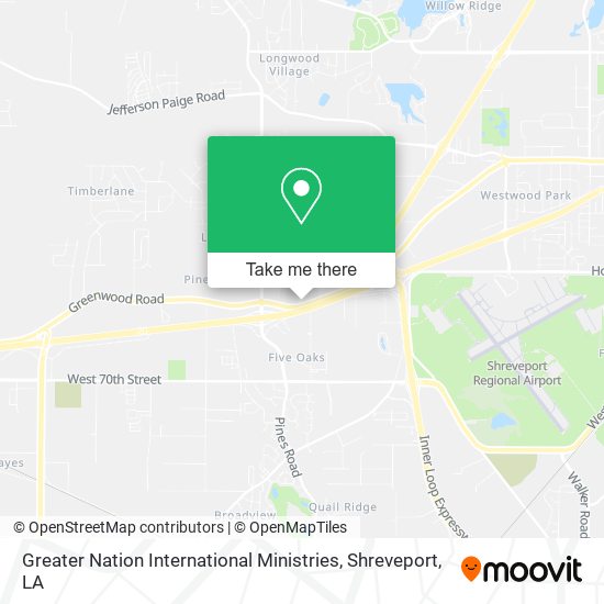 Greater Nation International Ministries map