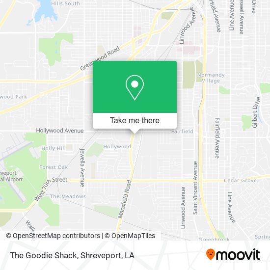 The Goodie Shack map