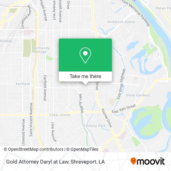 Mapa de Gold Attorney Daryl at Law