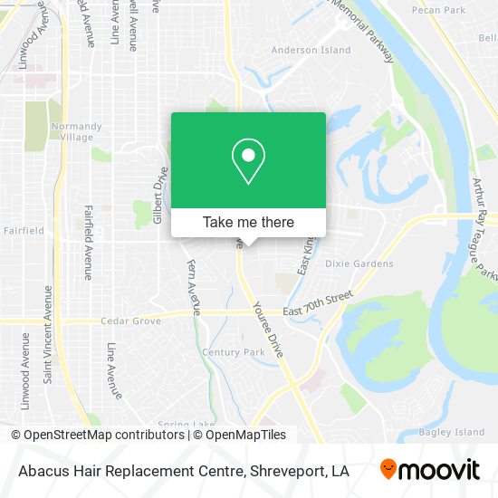 Abacus Hair Replacement Centre map