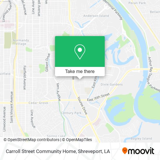 Carroll Street Community Home map