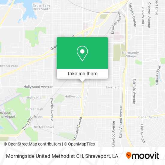 Morningside United Methodist CH map