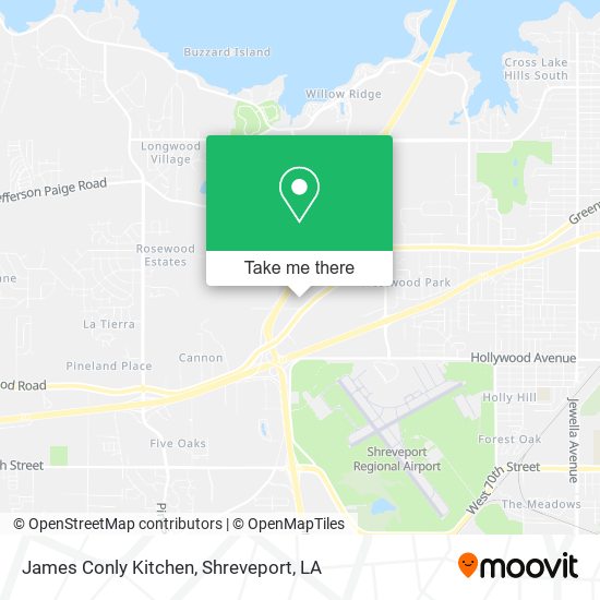 James Conly Kitchen map