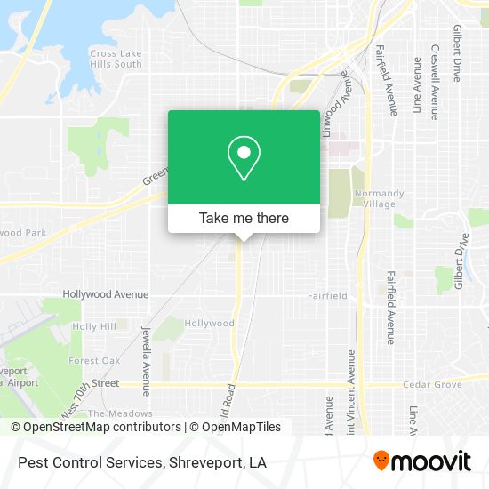 Pest Control Services map