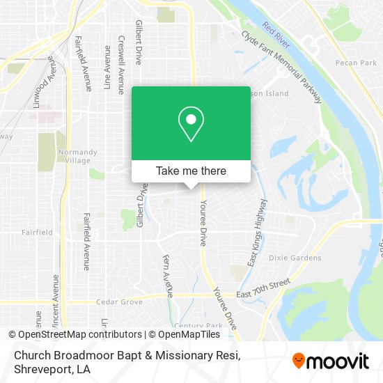 Mapa de Church Broadmoor Bapt & Missionary Resi