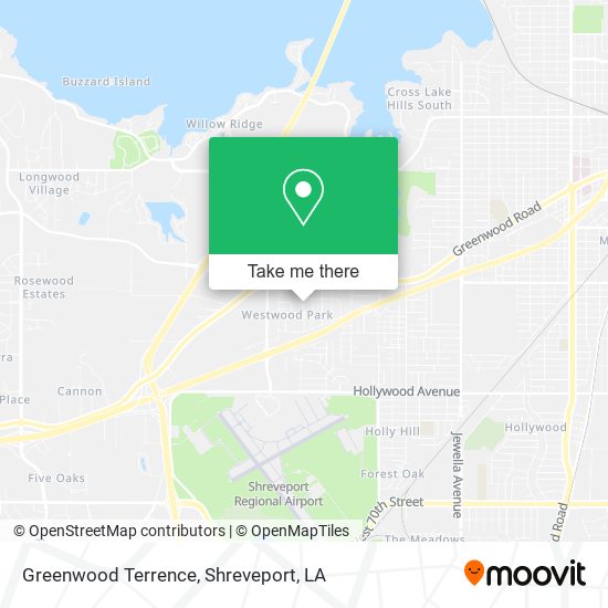 Greenwood Terrence map