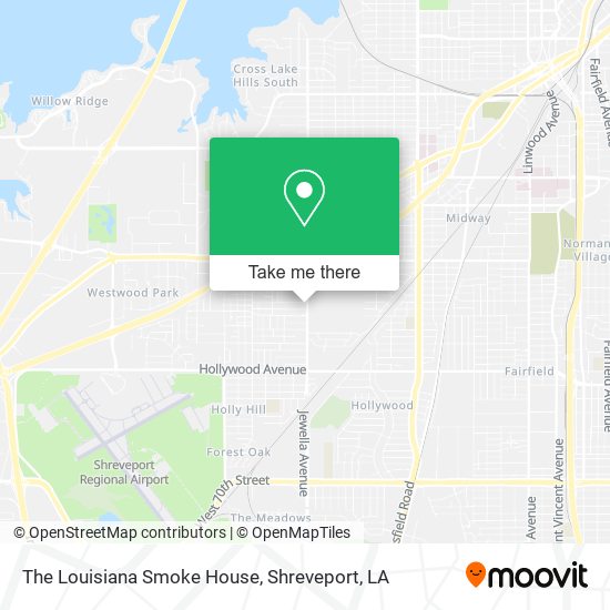 The Louisiana Smoke House map
