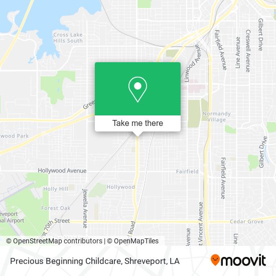 Precious Beginning Childcare map