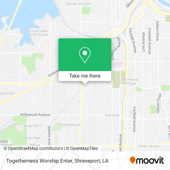 Togetherness Worship Enter map