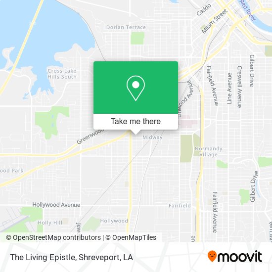The Living Epistle map