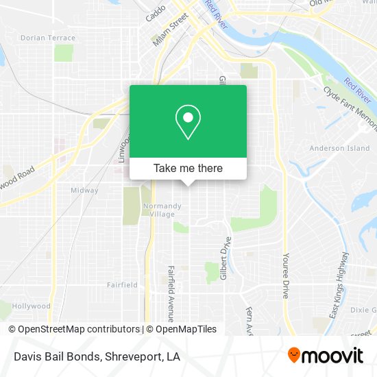 Mapa de Davis Bail Bonds
