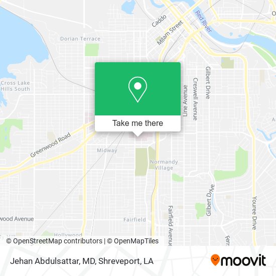 Jehan Abdulsattar, MD map