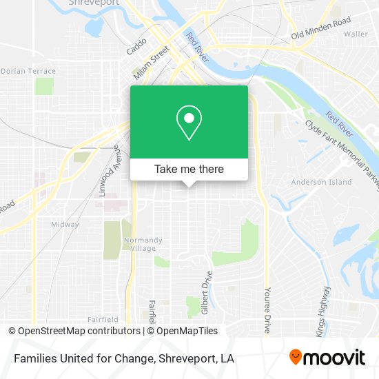 Families United for Change map