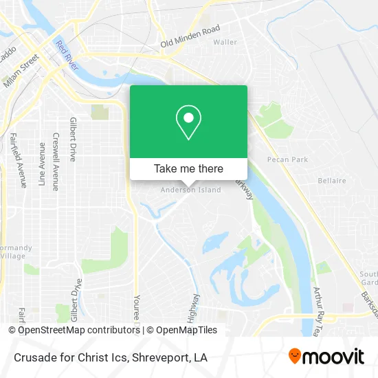 Crusade for Christ Ics map