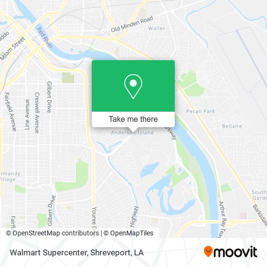 Walmart Supercenter map